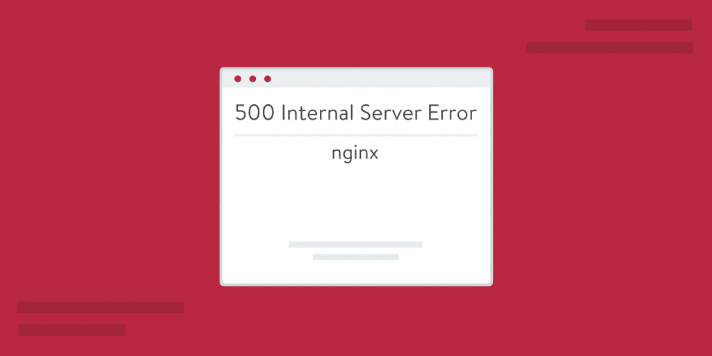 500 internal server error unspecified