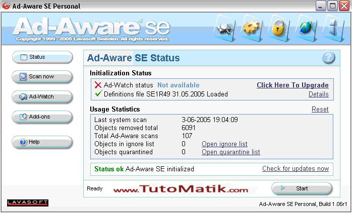 ad spyware e adware build 1.06