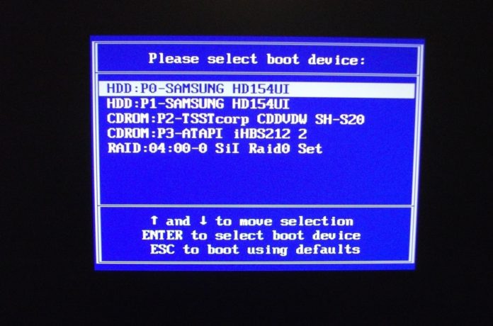 bios uncomplicated boot mode