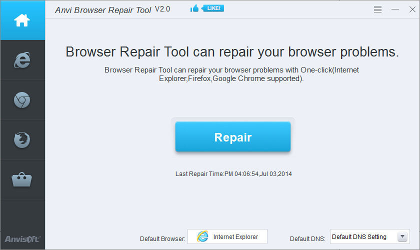strumento di riparazione del browser v2.0