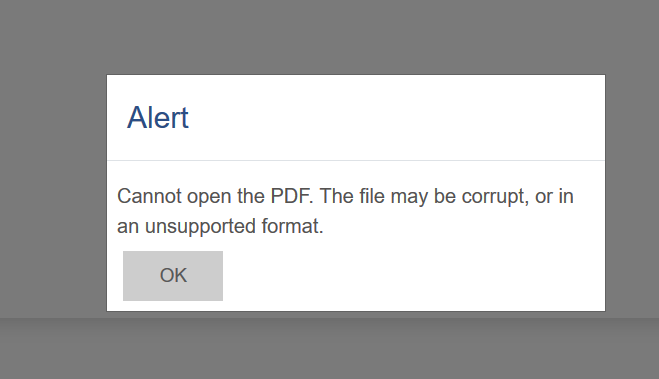 не удается открыть файл предупреждения