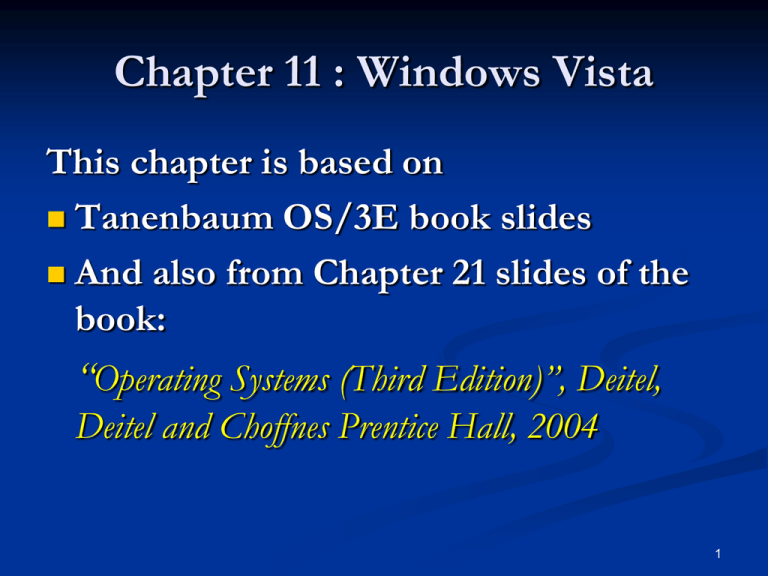 case study of fileing system in windows xp