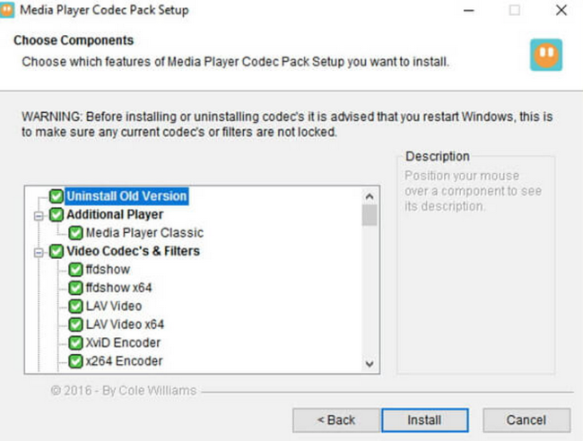 codec om wmv-bestanden in Windows Media Player af te spelen