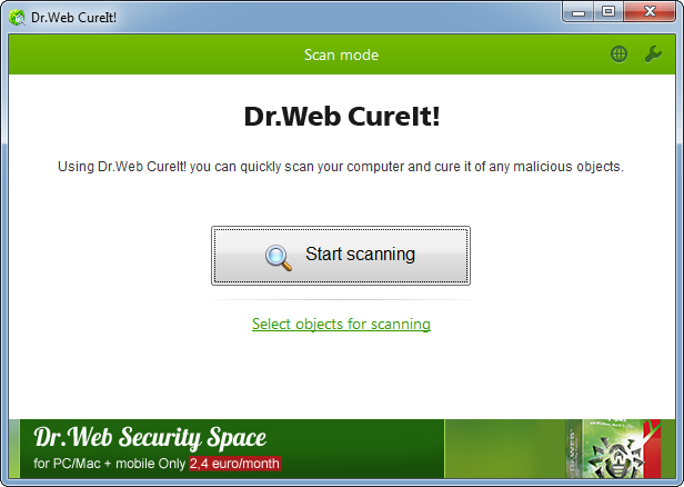 Cureit Antivirus absolut kostenloser Download