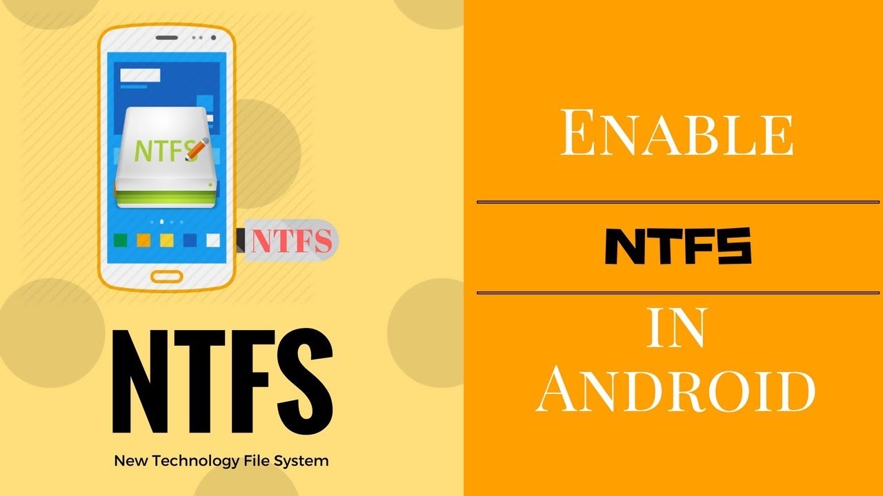 does android use ntfs or fat32