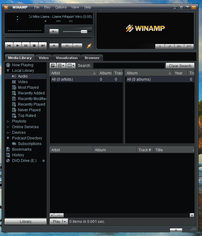 winamp funziona su Windows 7
