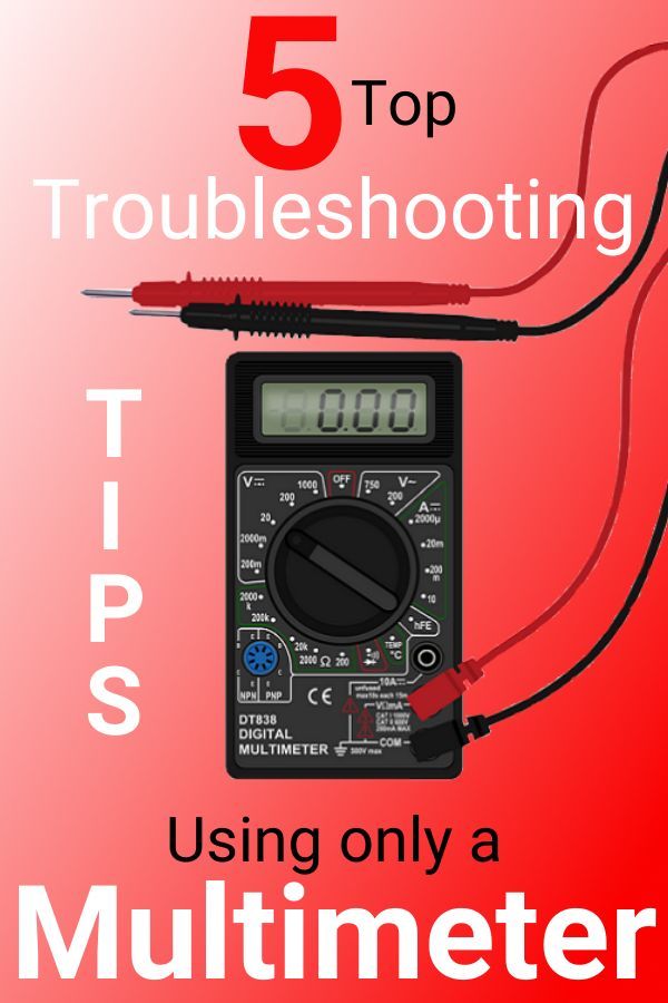 electrical troubleshooting with multimeter