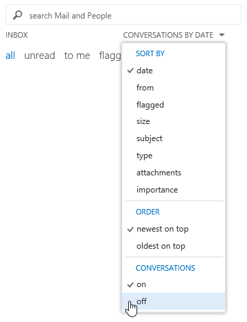 enable dialog in Outlook web app