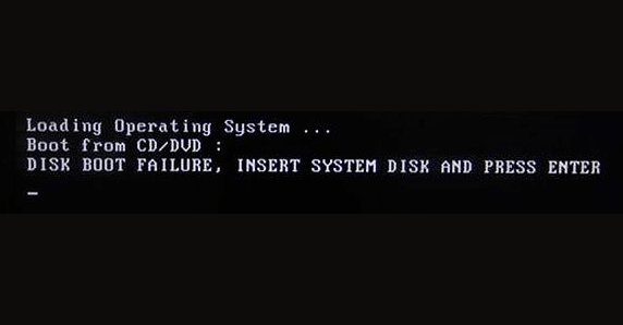 error loading operating system boot from cd