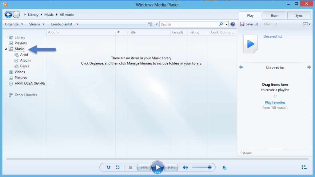 How do you remove duplicate content duplicate song in windows presentation player