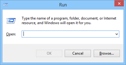 how for run at command in windows