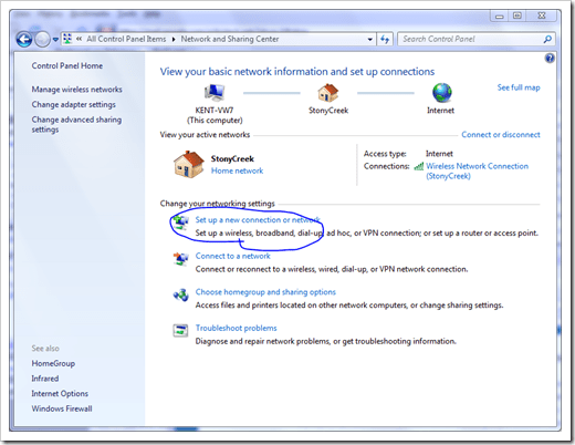 hoe u vpn-verbindingen in Windows 7 moet instellen