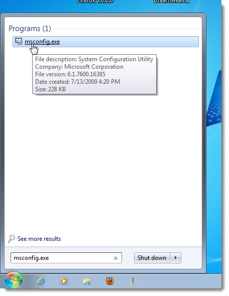 comment prendre un moment pour démarrer des programmes avec Windows XP