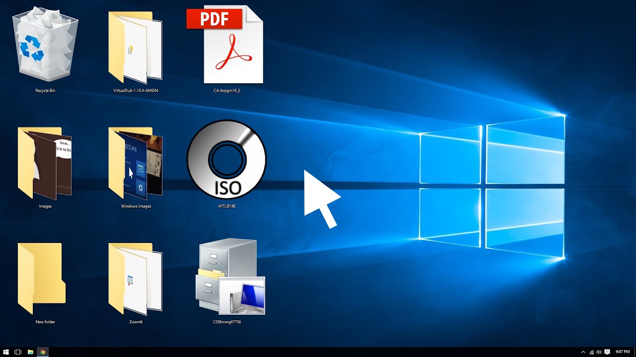 Symbole und Bildschirm sehr wichtig in Windows