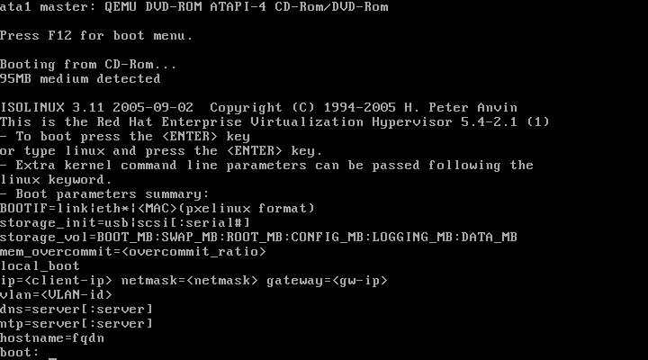 Kernelparameter Linux-Systemkonsole