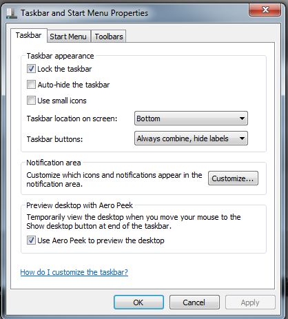il mio controllo di esecuzione non è presente in Windows 7