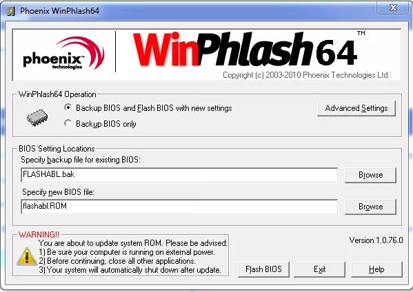 phoenix technologies limited bios download