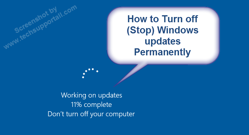 postpone windows update forever