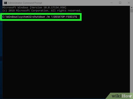 reboot windows system from command line