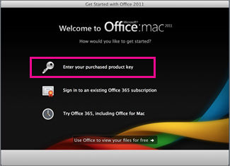 installera om organisation office 2011 mac