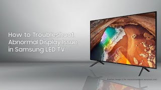 Fehlerbehebung bei Samsung LED-TV-Sendungen