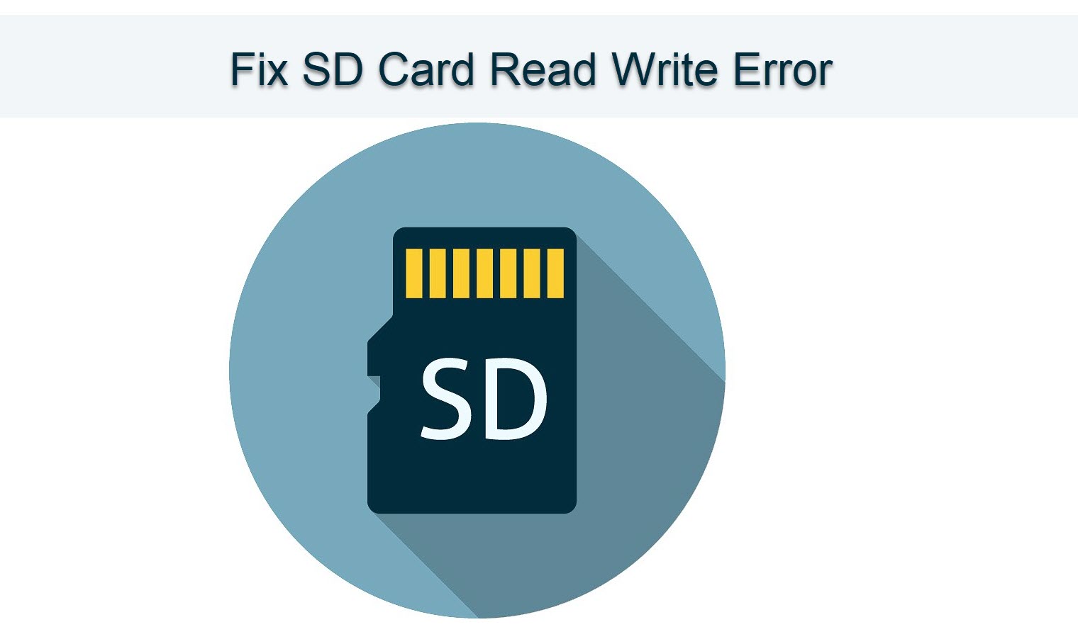 erro de leitura do cartão SD especificamente como corrigir