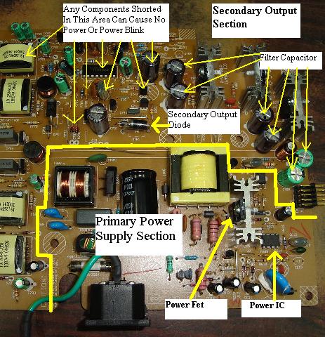 smps power supply troubleshooting