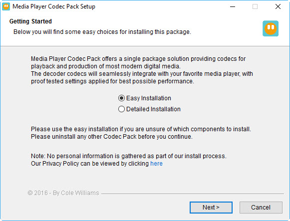 telecharger codec gratuit windows material player