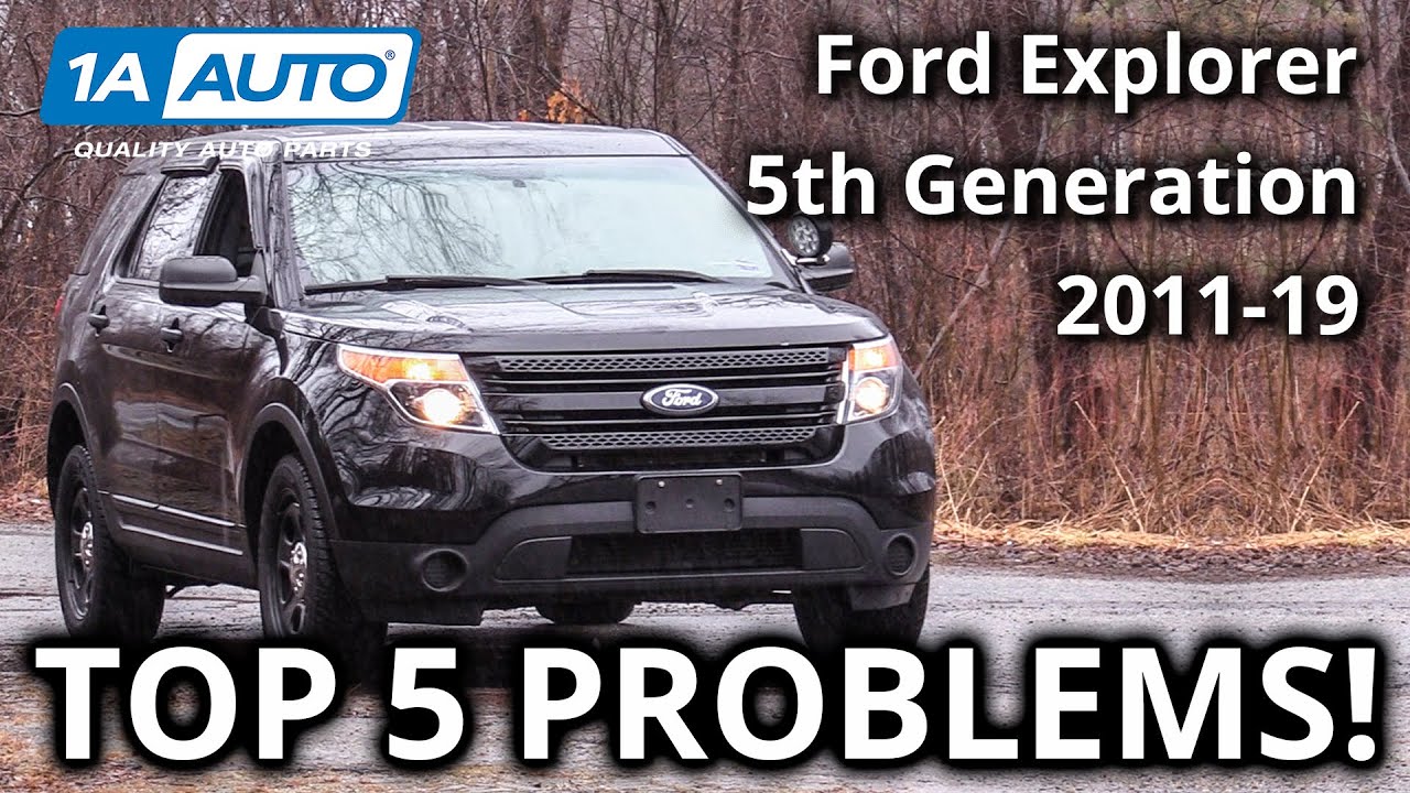 solución de problemas con respecto a ford explorer