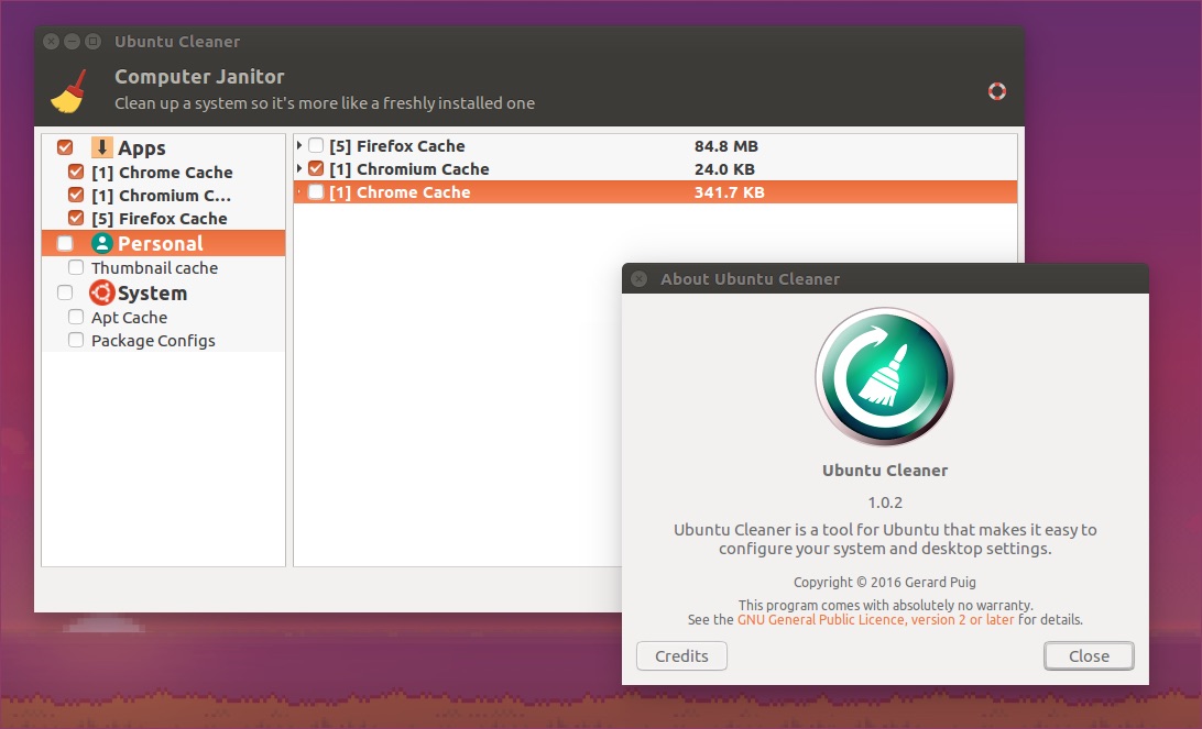 nettoyage de l'espace disque d'ubuntu