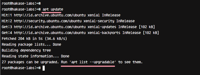 kernel de atualização de equipamentos ubuntu