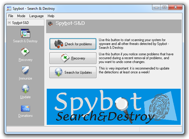 window search spyware