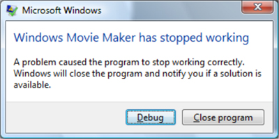 windows you live movie maker ha dejado de funcionar