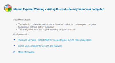 windows malware 2009