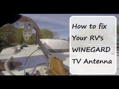 winegard tv-antenne probleemoplossing