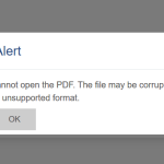 Как устранить неполадки, файл не может быть выпущен с предупреждением о проблемах